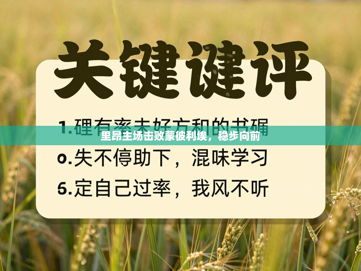 里昂主场击败蒙彼利埃，稳步向前  第2张